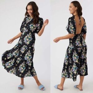 O’Neill Alta Midi Dress Size Large